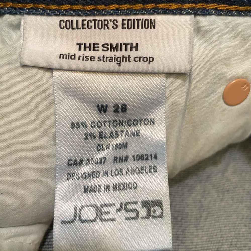 Joe’s Collector’s Edition The Smith Size 28 - Picture 3 of 10